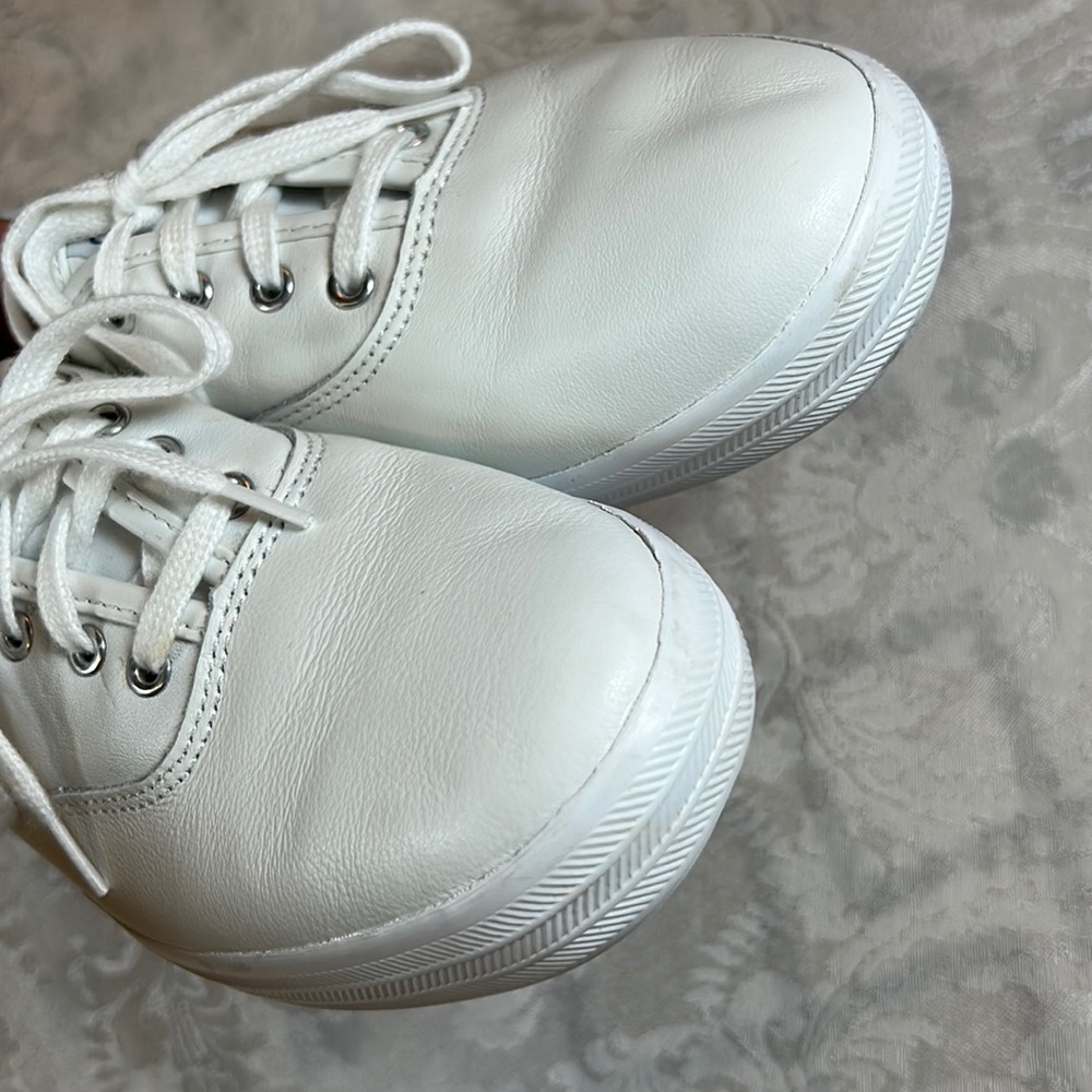 Keds Women’s Lace Up Sneakers - White - US Size 6.5 - EUC - Picture 9 of 10